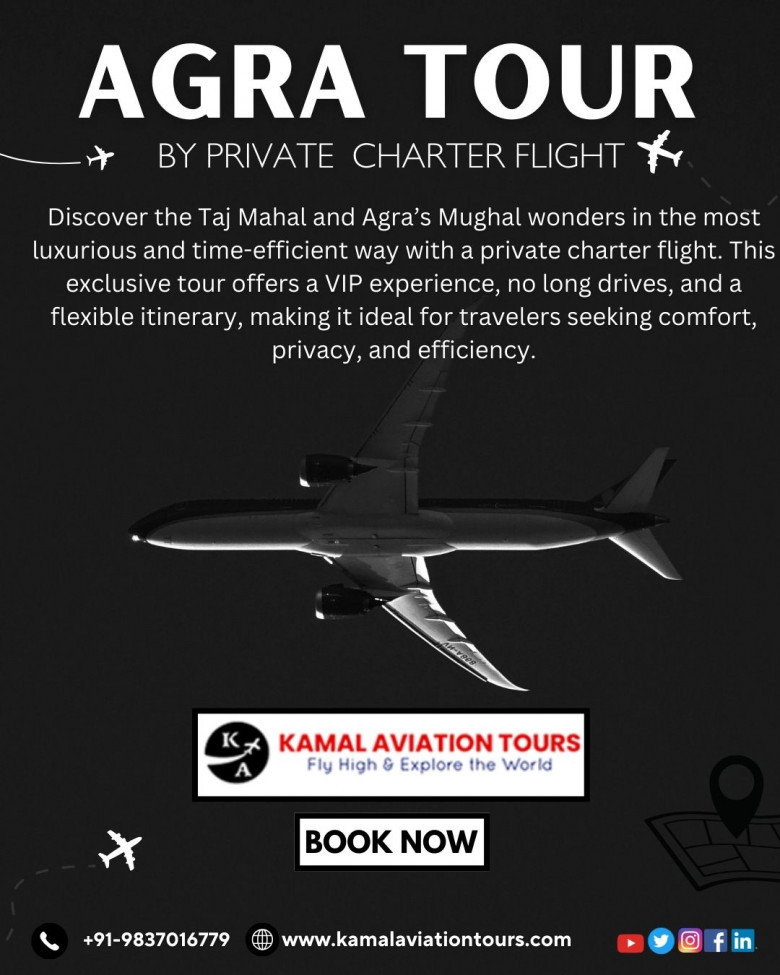 Agra Tour by Private Charter Flight