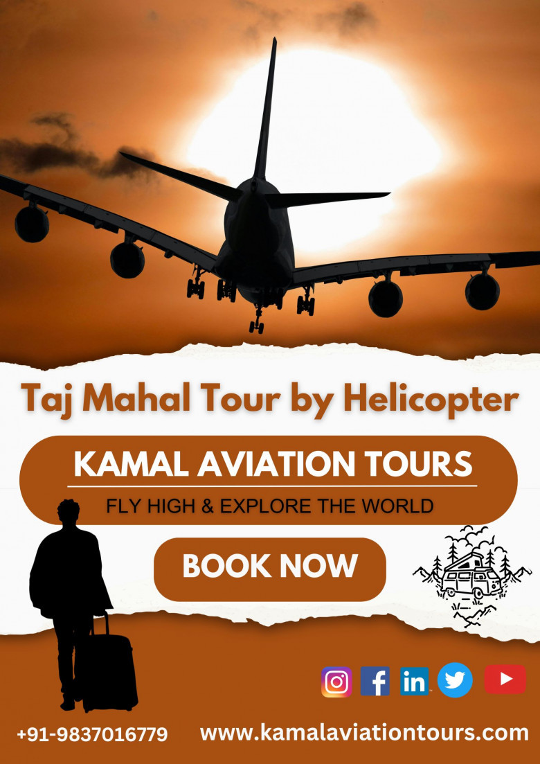 Taj Mahal Tour by Helicopter