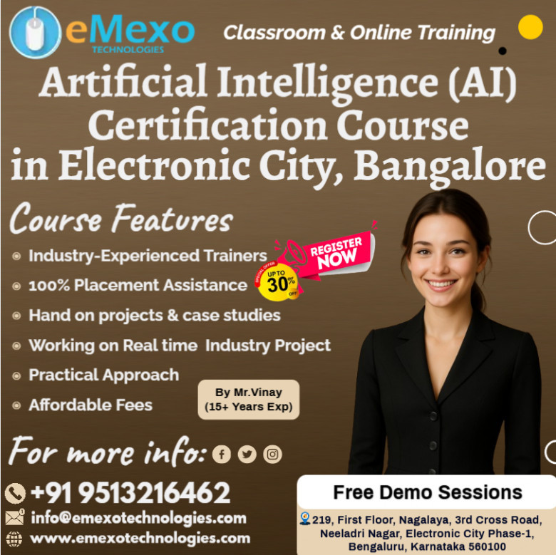 Best AI Training in Electronic City, Bangalore