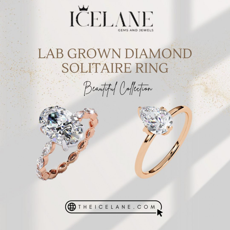 Lab Grown Diamond Solitaire Ring