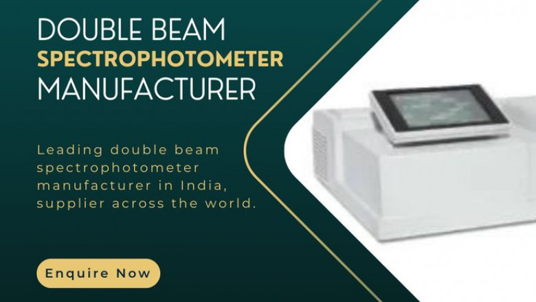 Features of Double Beam Spectrophotometer Manufacturer - FTIR Spectrophotometer