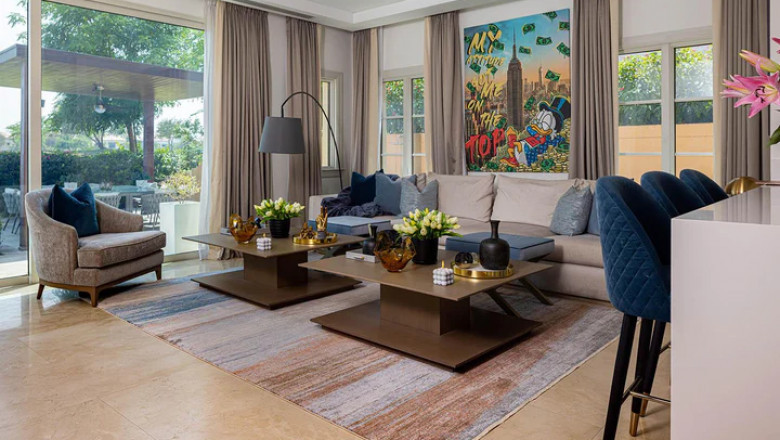 Explore the Different Placement Ideas on a Huge Rug for Living Room