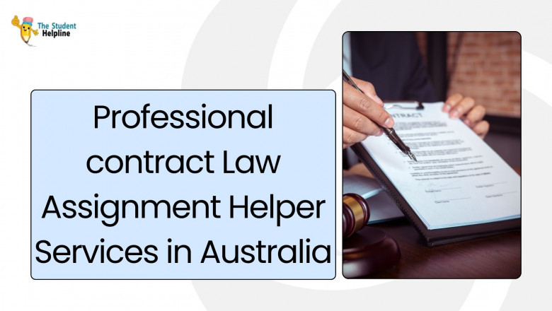 Professional contract Law Assignment Helper Services in Australia