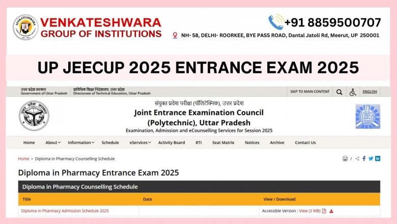 JEECUP 2025: Key Dates and Application Process Announced