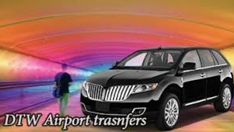 DTW airport limo service