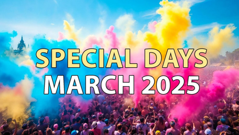 Important March Special Days And Dates – 2025
