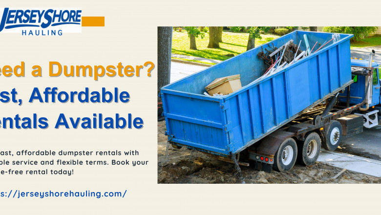 Need a Dumpster? Fast, Affordable Rentals Available