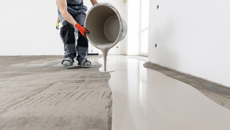 Concrete Floor Repair: Filling Cracks and Leveling Surfaces