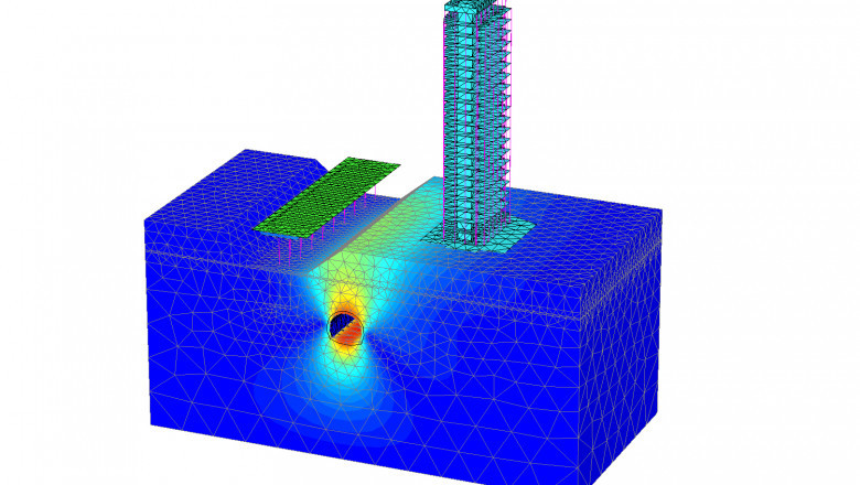 Numerical Analysis of Rectangular Footing Bearing Capacity Using PLAXIS Software Training