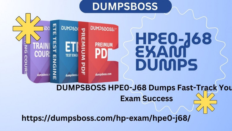 Pass the HPE0-J68 Exam with Ease Using DumpsBoss Exam Dumps