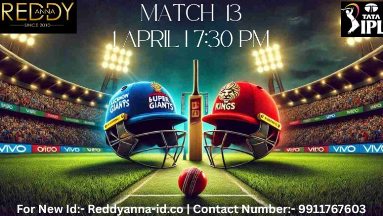 Key Players to Watch: LSG vs PBKS 13th IPL Match at 7:30pm, Ekana Cricket Stadium with Reddy Anna Site.
