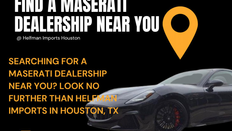 Maserati Lease Specials in Houston – Luxury for Less at Helfman Imports