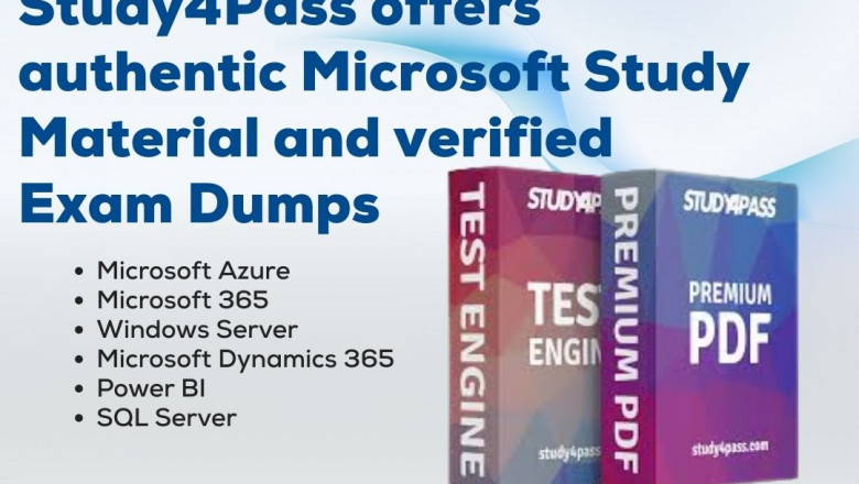 Study4Pass Microsoft Study Material and Exam Dumps for Guaranteed Success