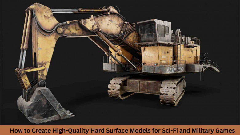 How to Create High-Quality Hard Surface Models for Sci-Fi and Military Games