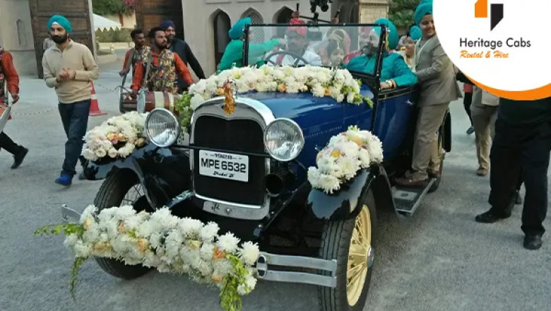 Wedding Car Rental Jaipur – Luxury & Vintage Cars by Heritage Cabs