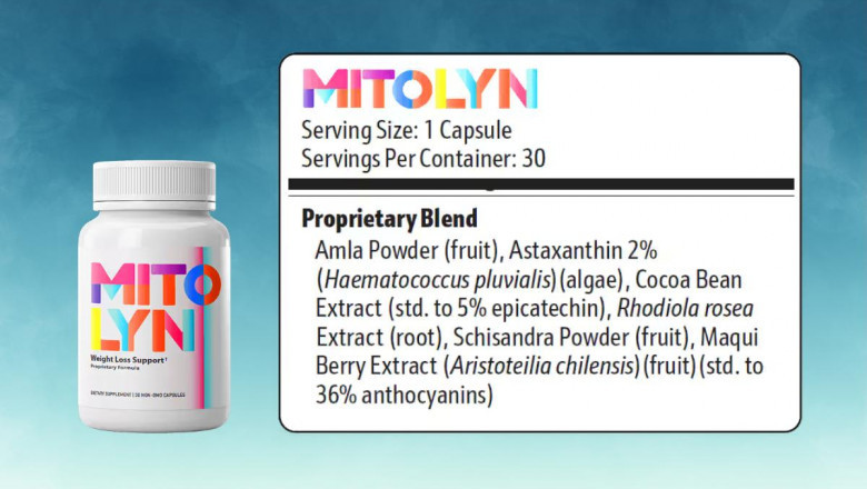 Mitolyn Ingredients Label