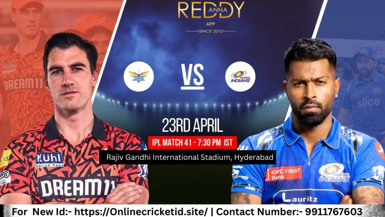 Cricket ID Match Alert: Sunrisers Hyderabad vs Mumbai Indians – 41st IPL Clash, April 23 at 7:30 PM IST