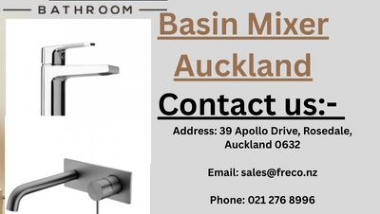 Find High-Quality Basin Mixers in Auckland at FRECO Bathroom