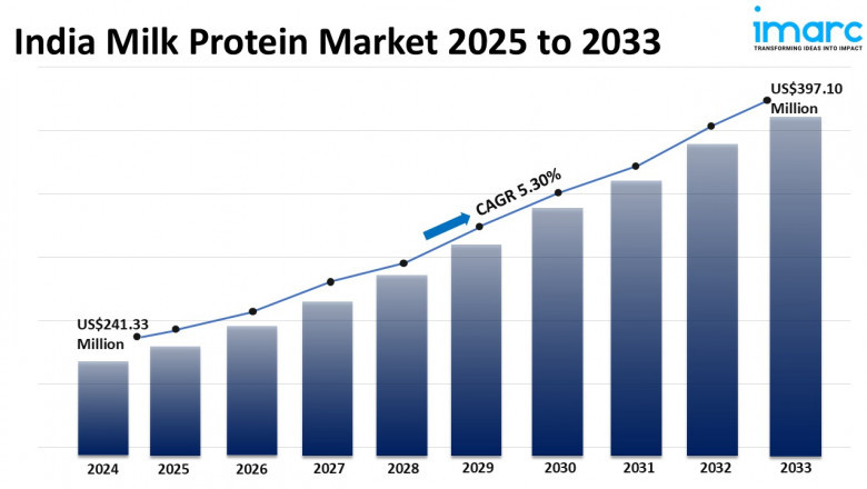India Milk Protein Market Size, Share, Trends and Report 2025-2033