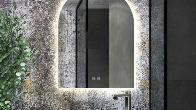 Modern, Stylish Design LED Round Mirror