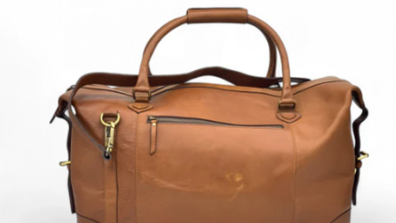 Luxury Duffle Bags &amp; Tree of Life Journals in Leather