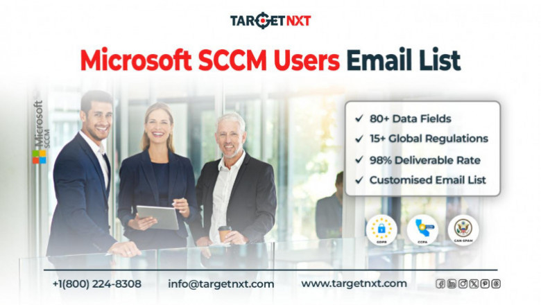 Accelerate Your Lead Count by Opting for Our Microsoft SCCM Users Email List!