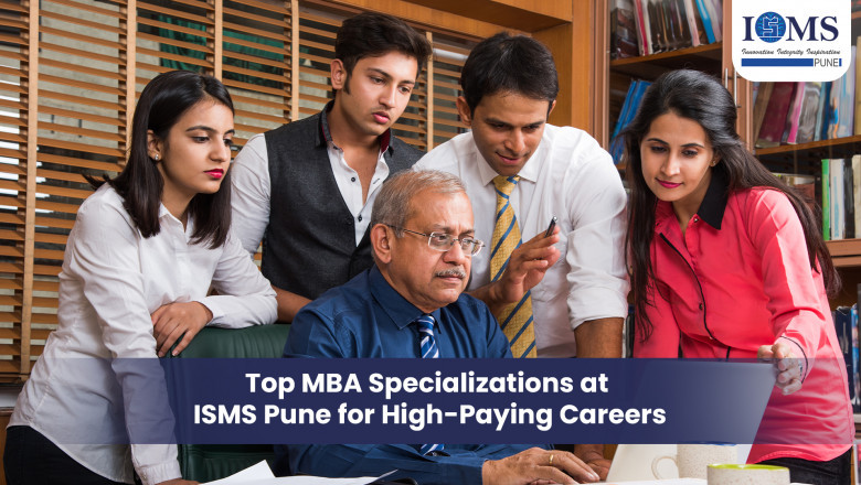 Top MBA Specializations at ISMS Pune for Career Growth