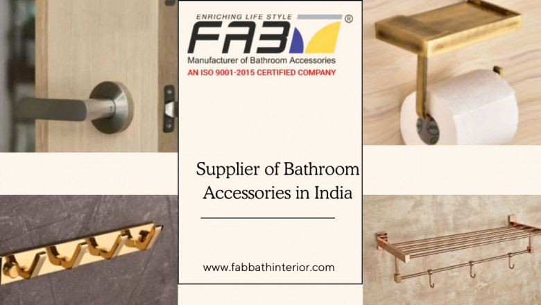 "Affordable & Stylish Bathroom Accessories in India"