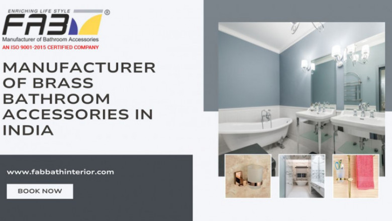India’s Finest Brass Bathroom Accessories for Every Budget