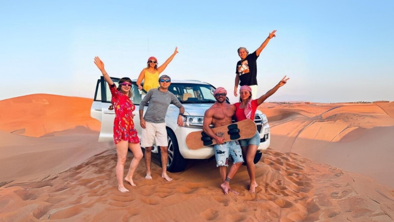 nto the Heart of the Dunes: Abu Dhabi Desert Safari by Happy Desert Safari