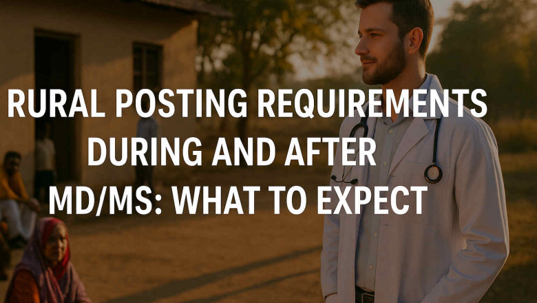 Rural Posting Requirements During and After MD/MS: What to Expect