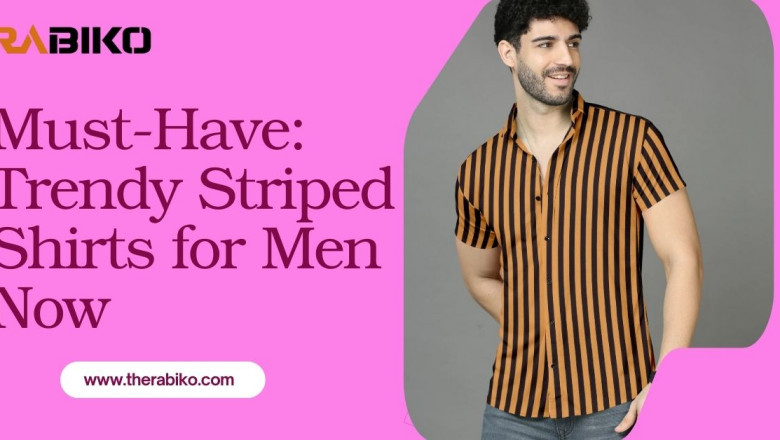 Trendy Striped Shirts for Men – Selling Out Fast!