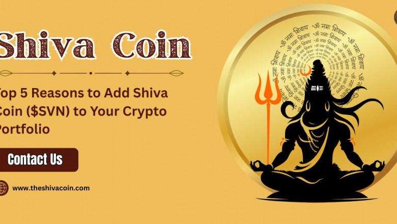 Top 5 Reasons to Add Shiva Coin ($SVN) to Your Crypto Portfolio