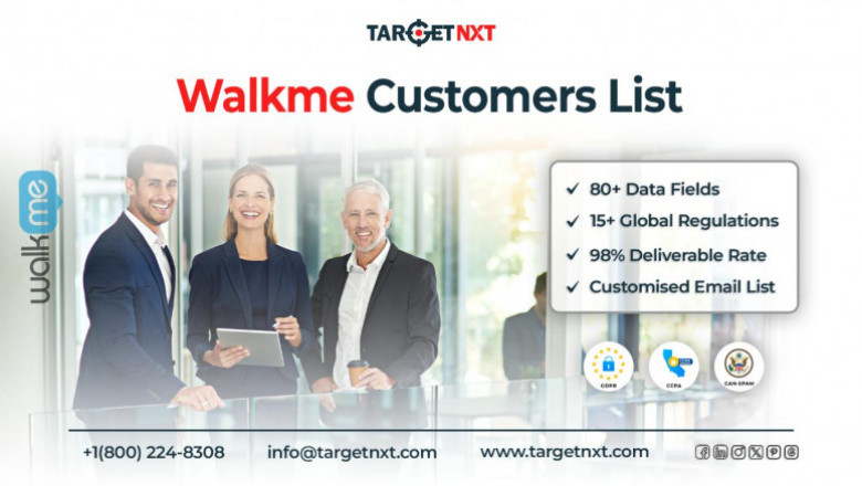 Access to a Top-Notch WalkMe Customer List by Utilizing Our Walkme Customers List!