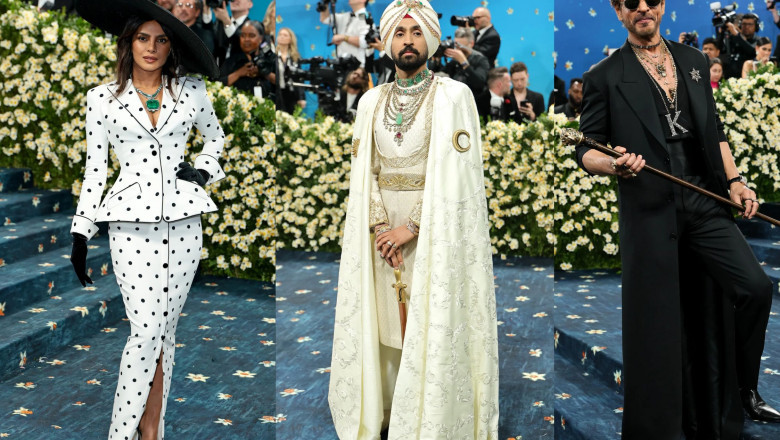 Indian Celebrities Met Gala 2025 Look