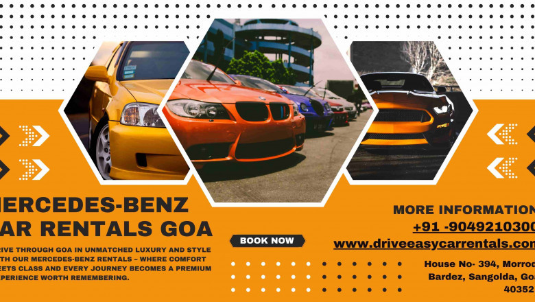 Mercedes-Benz Car Rentals Goa – Drive the Luxury You Deserve