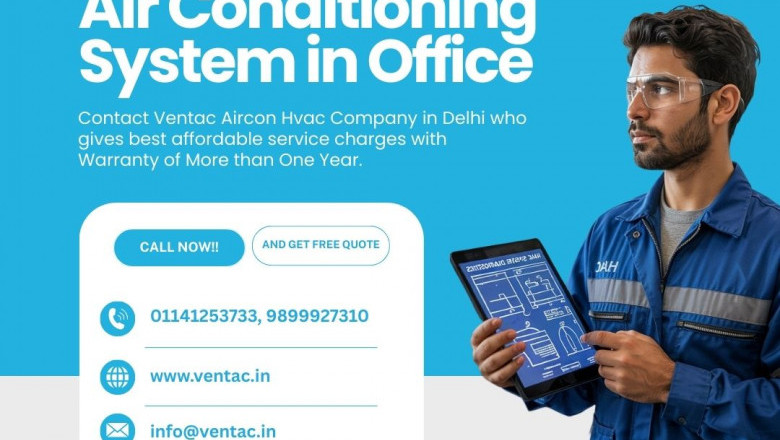 Central Air Conditioning System for Offices