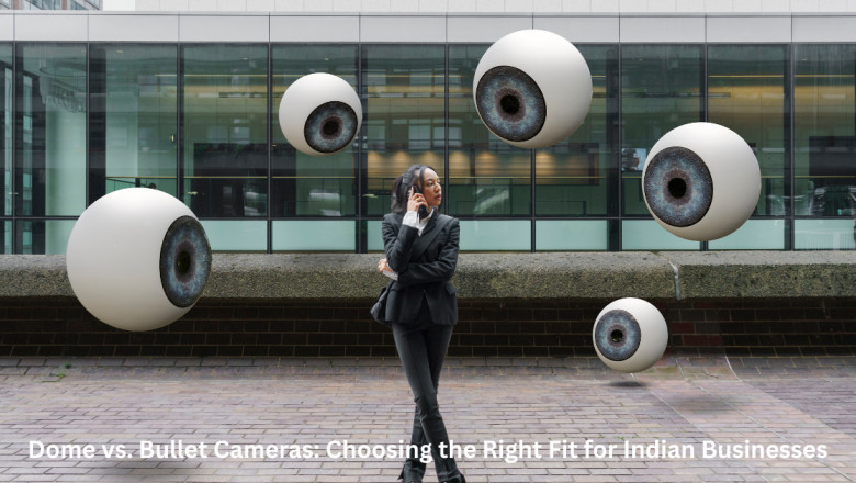 Dome vs. Bullet Cameras: Choosing the Right Fit for Indian Businesses