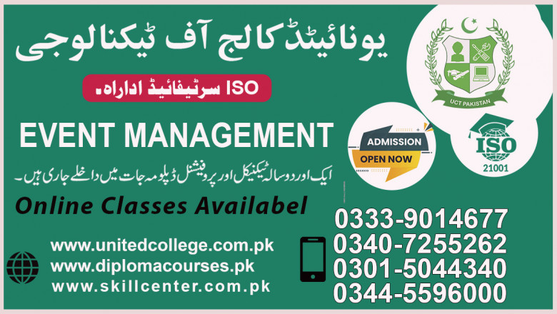 Event Management  Course In Rawalpindi  Islamabad