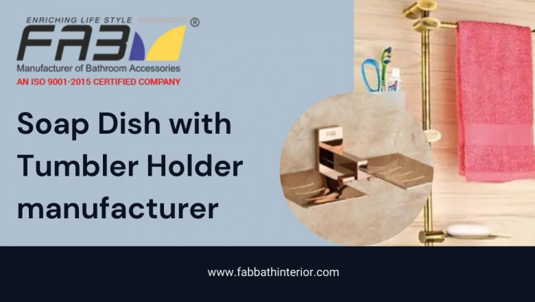 Expert Maker of Soap Dish with Tumbler Holder