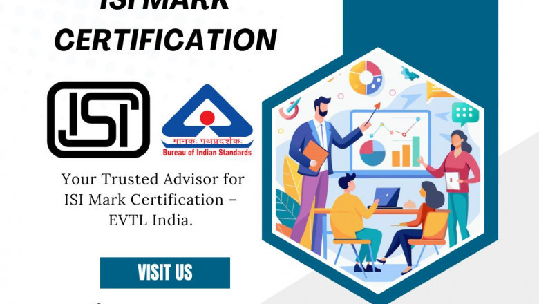 ISI Mark Certification - Your Product's Quality Badge from EVTL