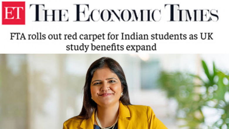 Featured in The Economic Times: The SmartMove2UK on How Indian Business Expansion Fuels UK Careers for Indian Graduates