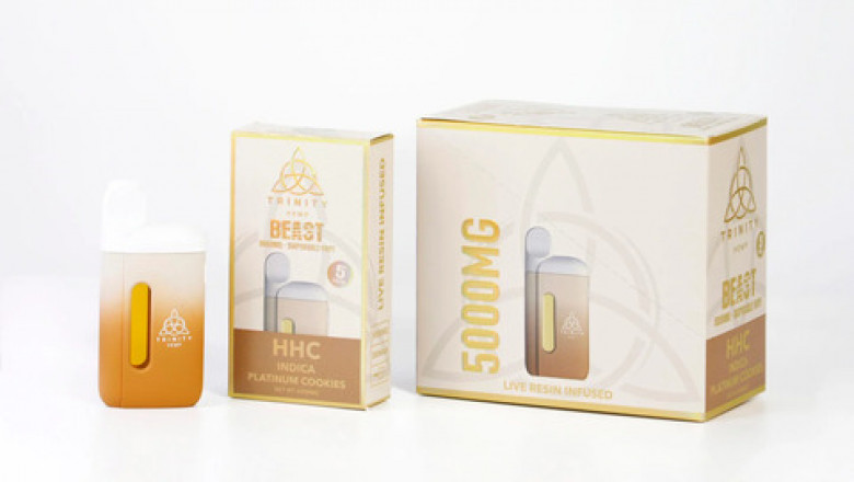 Platinum Cookies Indica – Trinity Hemp HHC Beast 5G