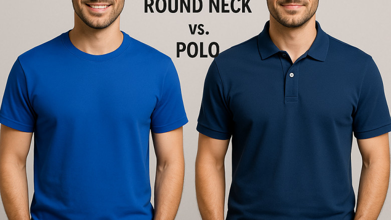 Round Neck vs. Polo T-Shirts: Which One Suits Your Brand Best?
