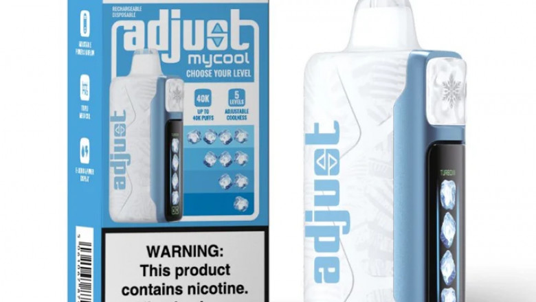 Blue Razz Ice Lost Mary 40K ADJUST MyCool Vape