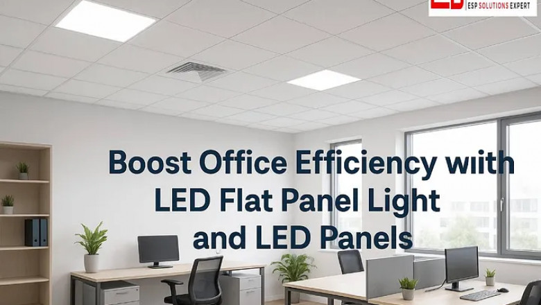 Boost Office Efficiency with LED Flat Panel Light and LED Panels