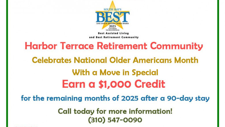 Harbor Terrace A Senior living community in San Pedro California