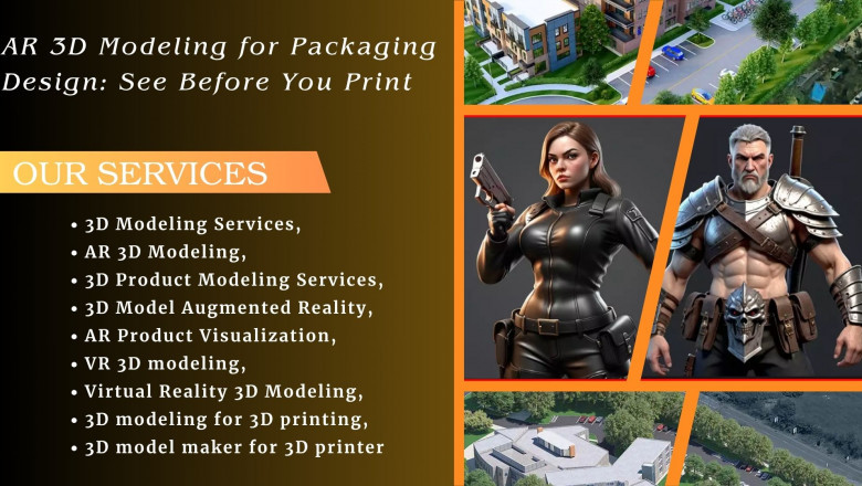 AR 3D Modeling for Packaging Design: See Before You Print