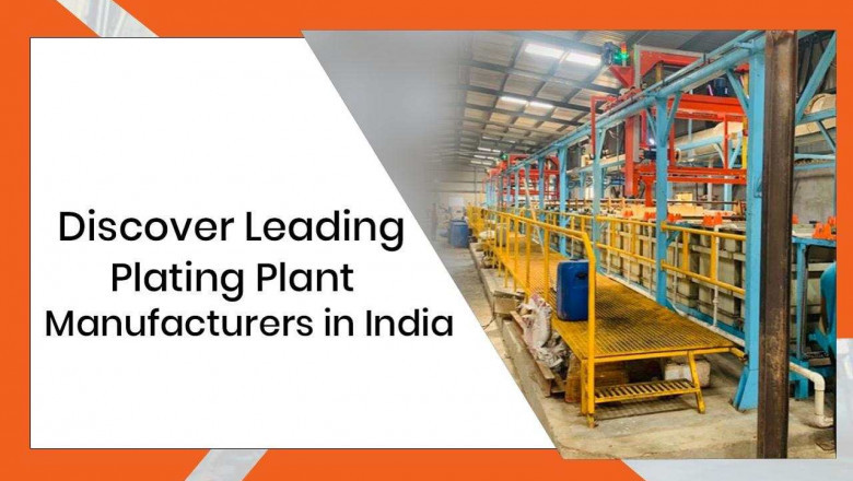 Discover Leading Plating Plant Manufacturers in India