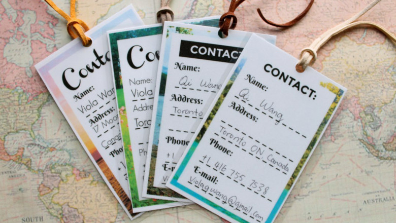 Never Lose Your Bag Again: Smart Die-Cut Tags That Save the Day